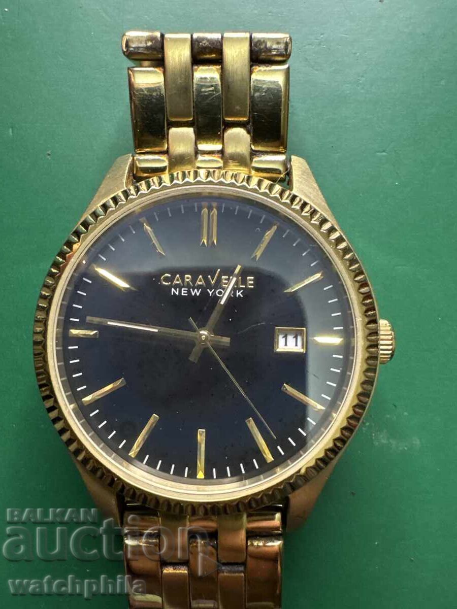 Caravelle New York By Bulova men's watch. Rare. Working with price € 0.01 | 0.02 BGN