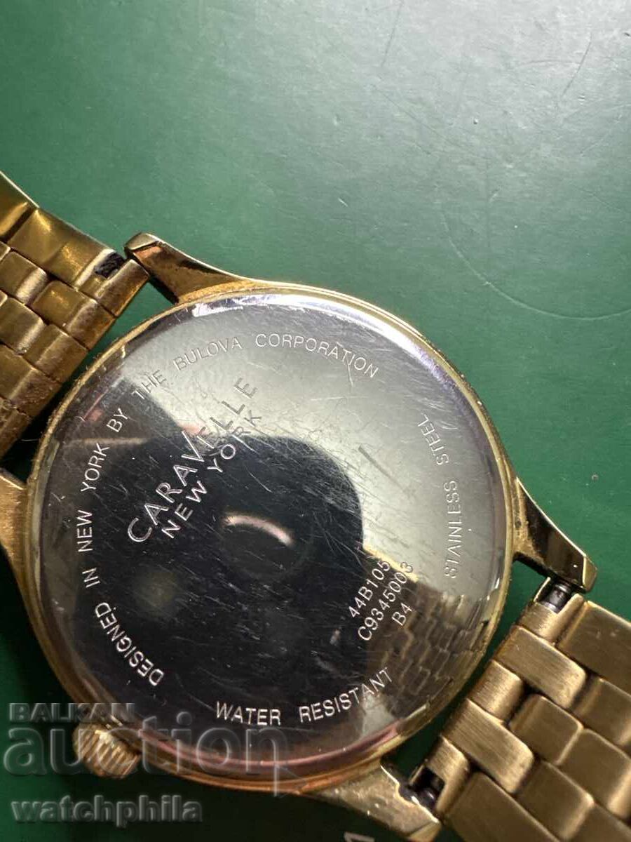Delivery of Caravelle New York By Bulova men's watch. Rare. Working