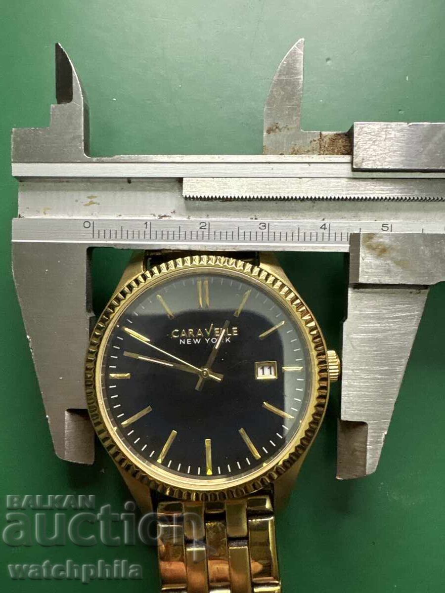 Caravelle New York By Bulova men's watch. Rare. Working - 5