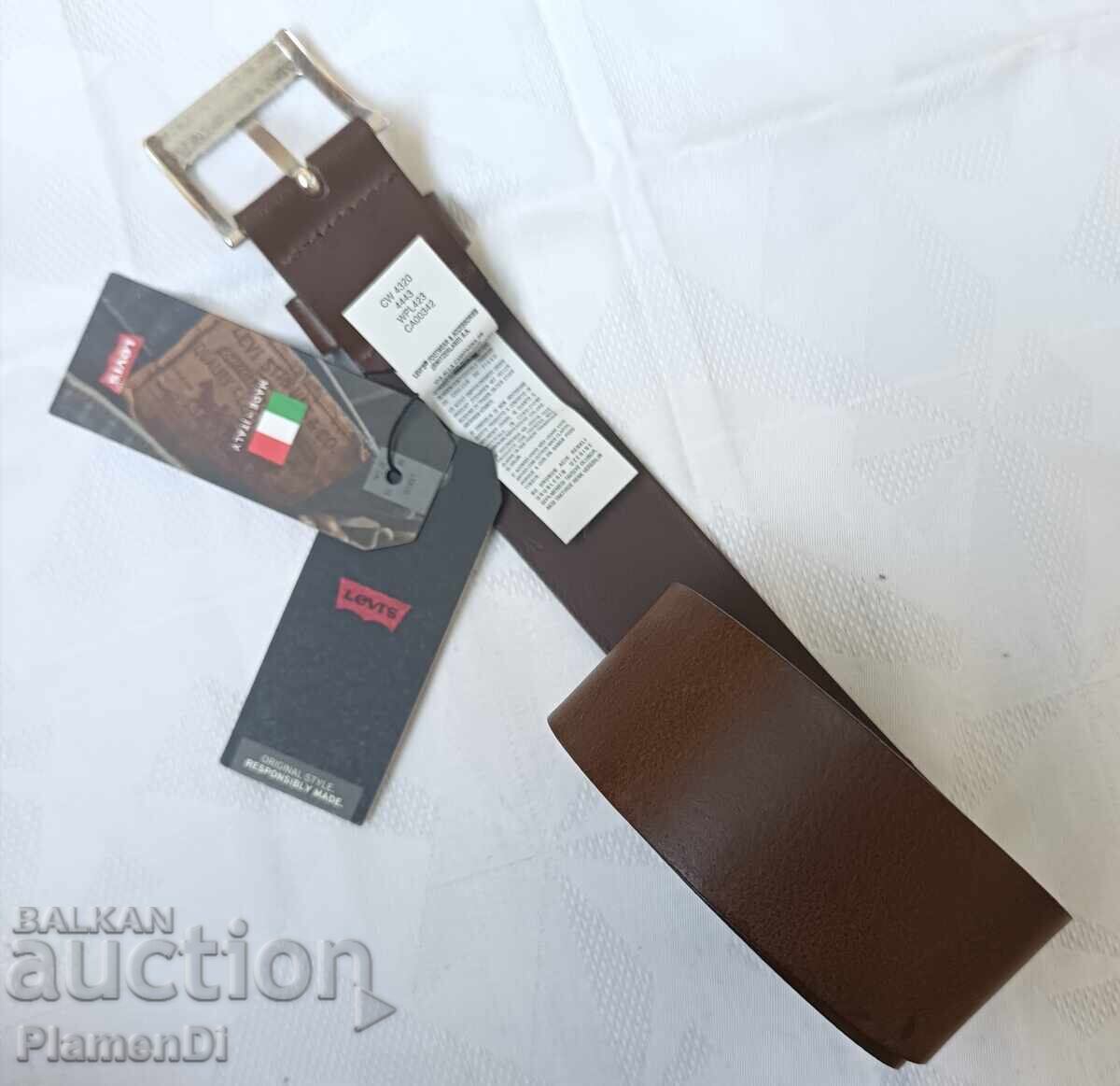 Δημοπρασία Καινούργια αυθεντική ζώνη Levi's - 100% γνήσιο δέρμα