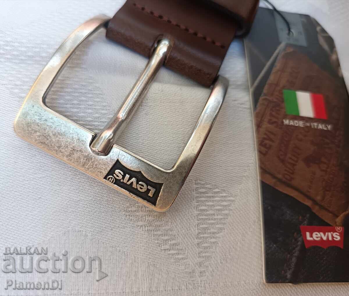 Καινούργια αυθεντική ζώνη Levi's - 100% γνήσιο δέρμα - 7