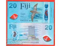 FIJI 20 $ emisiunea 2025 - PASĂRE - POLIMER UNC