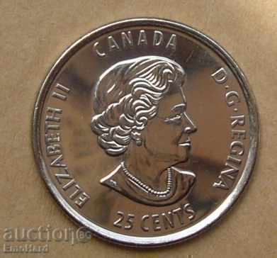 Canada 25 de cenți 2017 -125 ani Cupa Stanley cu preț € 1.30 | 2.54 BGN