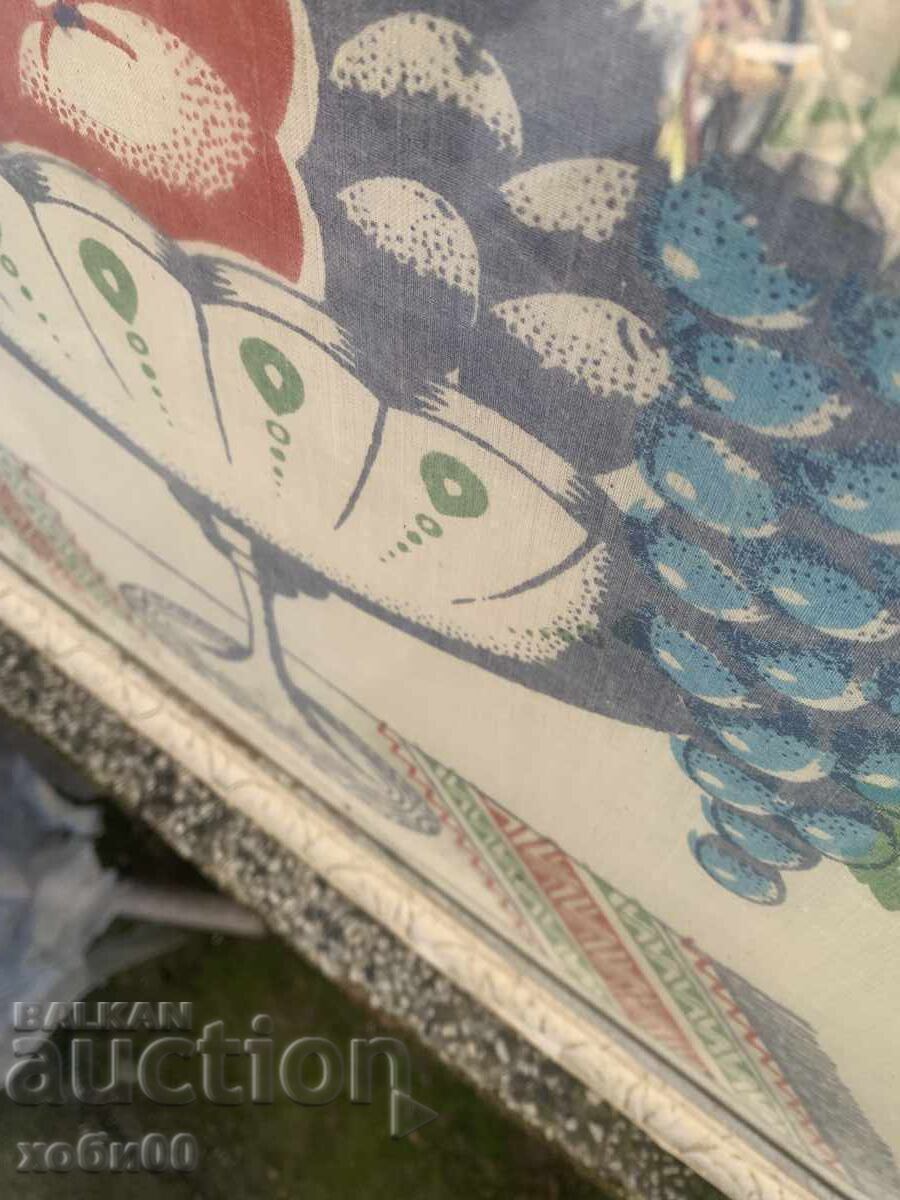 Tablou vechi, imprimeu bulgăresc pe pânză - 6