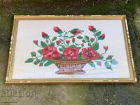 Tablou vechi gobelin bulgăresc