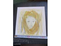 Рисунка портрет момиче