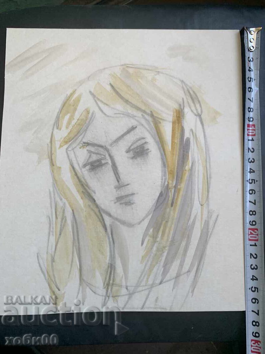 Πορτρέτο κοριτσιού (ζωγραφική) με τιμή € 20.00 | 39.12 BGN