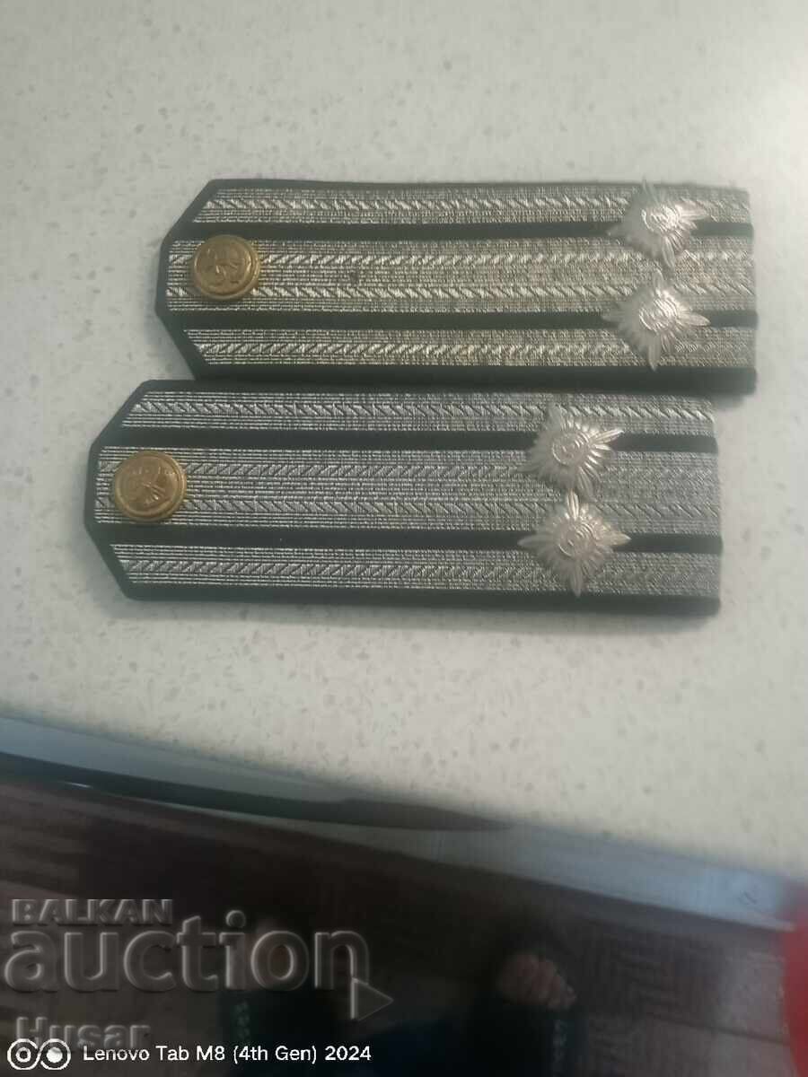 Shoulder boards Captain 2nd rank Bulgaria Navy with price € 12.99 | 25.41 BGN