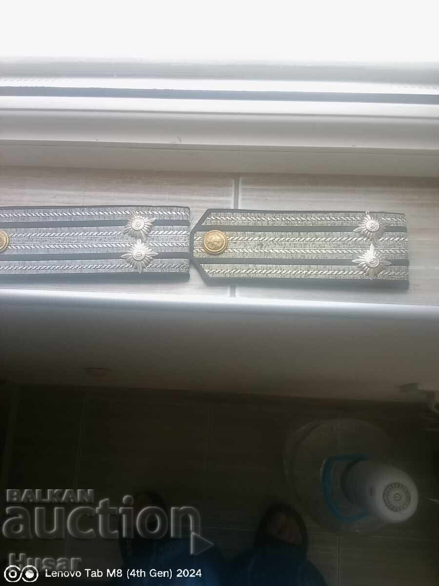 Delivery of Shoulder boards Captain 2nd rank Bulgaria Navy
