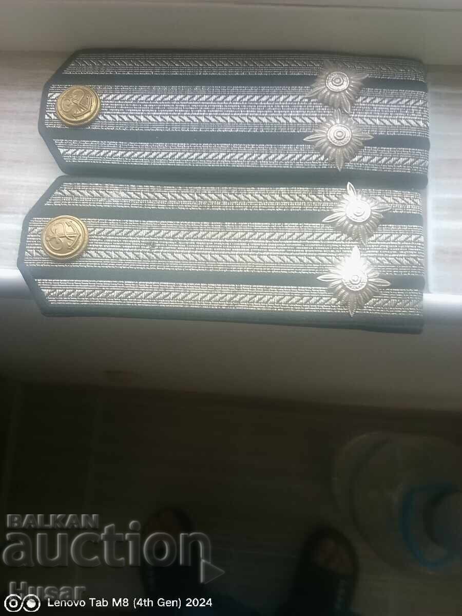 Shoulder boards Captain 2nd rank Bulgaria Navy - 5