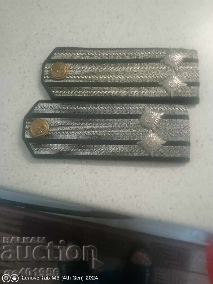 Shoulder boards Captain 2nd rank Bulgaria Navy with price € 12.99 | 25.41 BGN