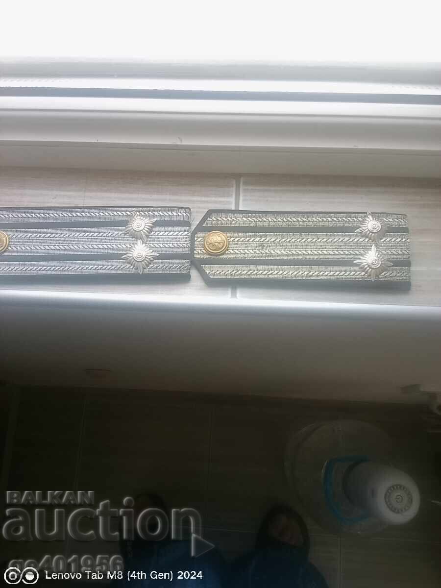 Delivery of Shoulder boards Captain 2nd rank Bulgaria Navy