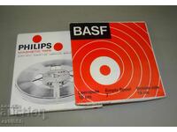 2 role goale pentru magnetofon, BASF și PHILIPS, noi