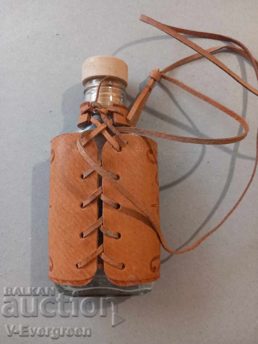 Collectible bottle with leather case Romania with price € 2.50 | 4.89 BGN