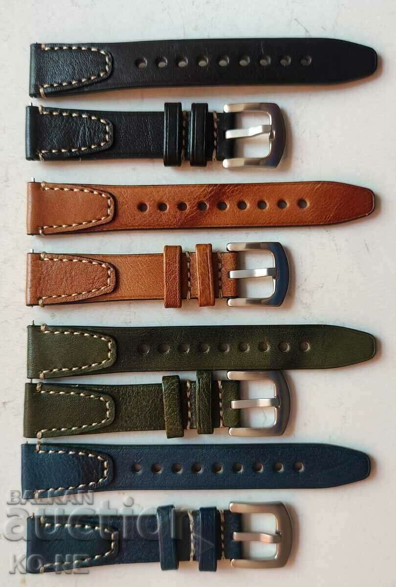 Livrarea Curele din piele 18mm