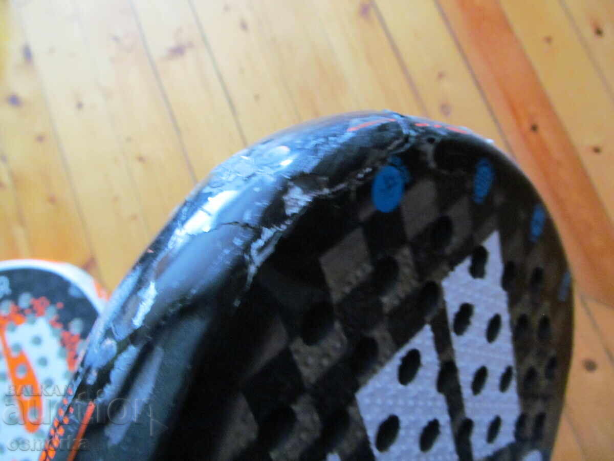 Două rachete de tenis de plajă padel minge Adidas Wilson joc palete - 6