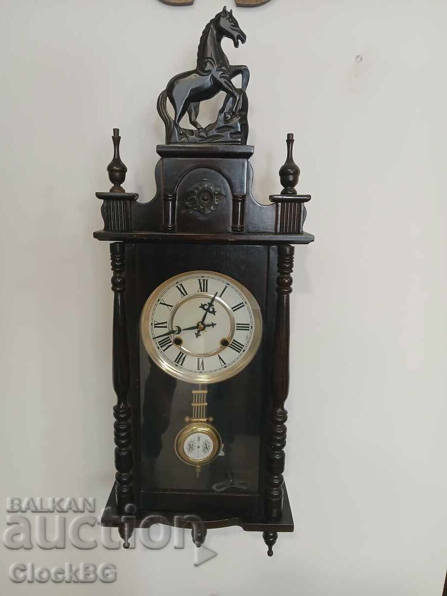 Set of 3 Antique German Wall Clocks – Horse Crest Regulators with price € 279.00 | 545.68 BGN