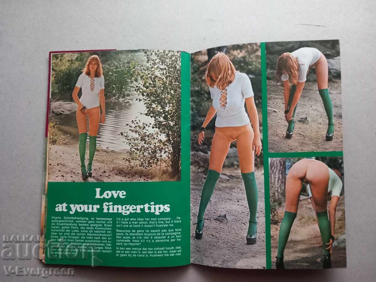 Licitație 18+ Carte cu fotostorii porno din anii '70