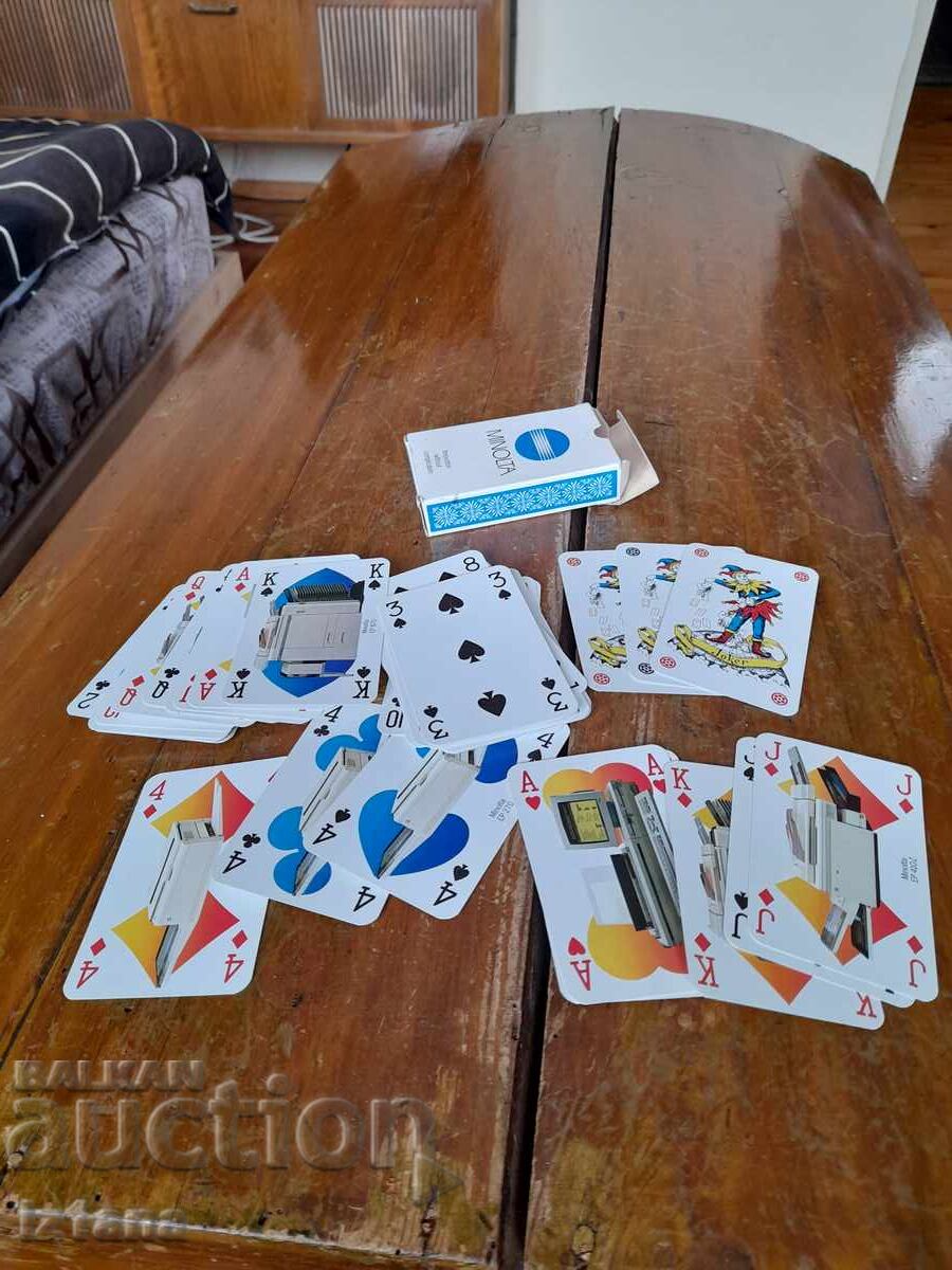 Cărți de joc Minolta cu preț € 36.00 | 70.41 BGN