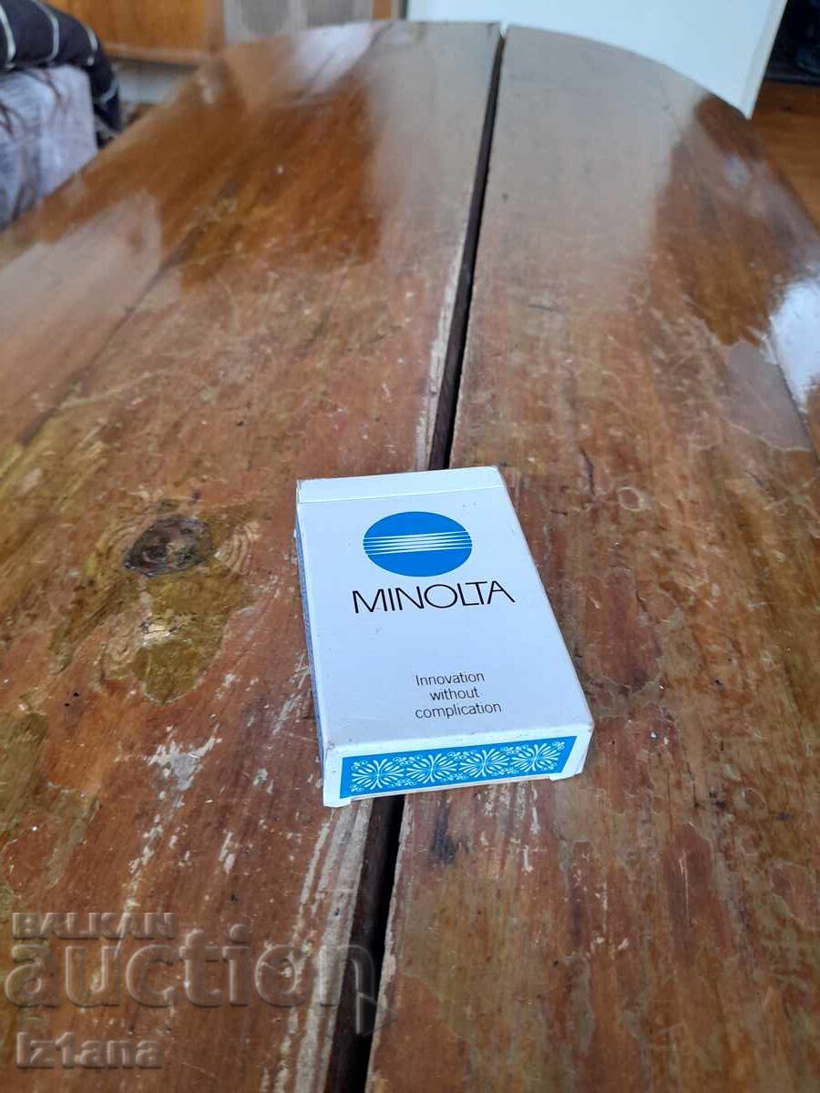 Cărți de joc Minolta