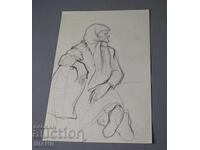 Old Master drawing painting pencil