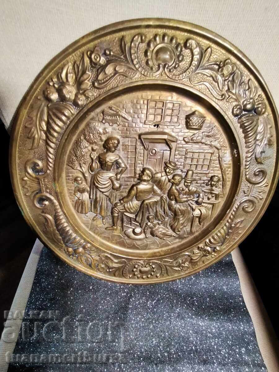 panou decorativ metalic pentru perete