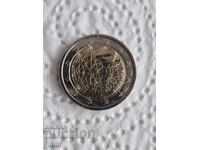 2 евро Кипър - 2022 -Еразъм UNC (от фишек)