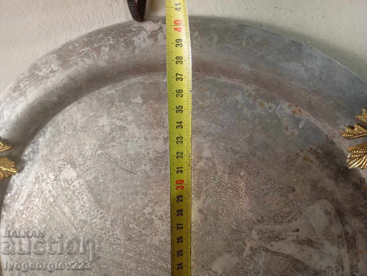 Δημοπρασία Vintage τάβλι, δίσκος σερβιρίσματος