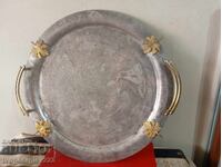 Vintage τάβλι, δίσκος σερβιρίσματος