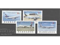 Barbuda - poștă aeriană/avioane/, serie completă, neștampilată