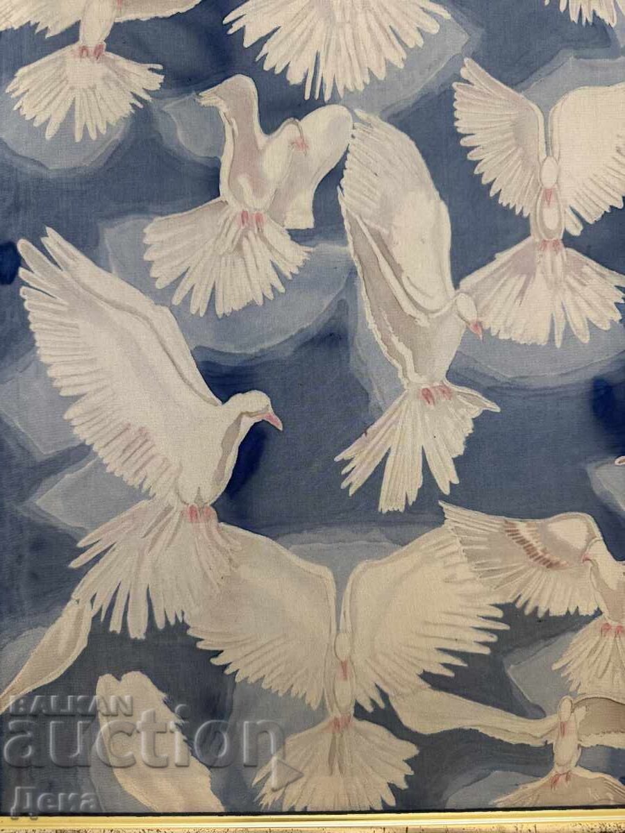 Licitație Pictură pe mătase de Silvia Hristova