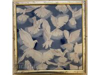 Силвия Христова картина на коприна