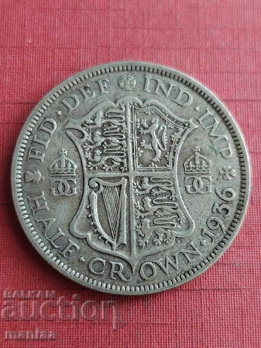 1/2 Κορώνα 1936 Ασημένιο με τιμή € 20.00 | 39.12 BGN