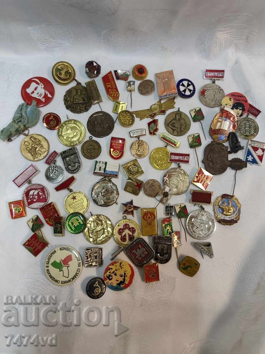 ΜΕΓΑΛΗ ΠΑΡΤΙΔΑ ΣΗΜΑΤΑ ΜΕΤΑΛΛΙΑ ΚΟΝΚΑΡΔΕΣ ΚΛΠ