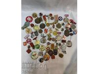 LOT MARE DE INSIGNE, MEDALII, EMBLEME ȘI ALTELE