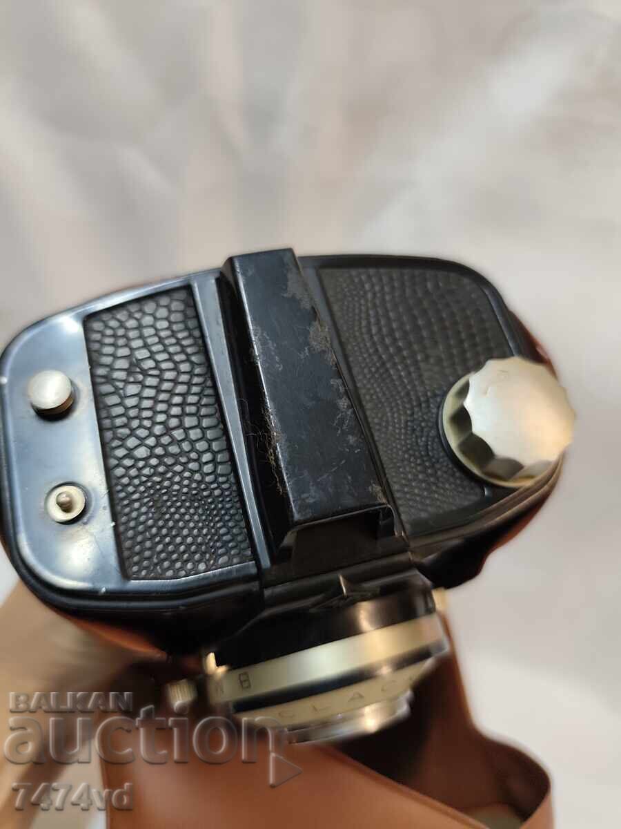 Aparat foto vechi Agfa Clack camera -Werk AG- Germania, cu husă - 6