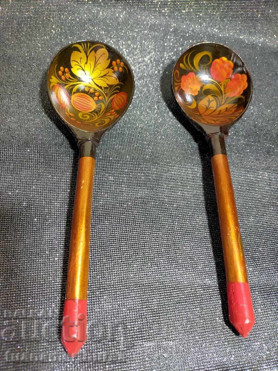 wooden decorative painted spoon with price € 12.00 | 23.47 BGN