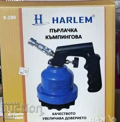 Аукцион газова горелка метално тяло+Бонус 2 бутилки х 190 гр