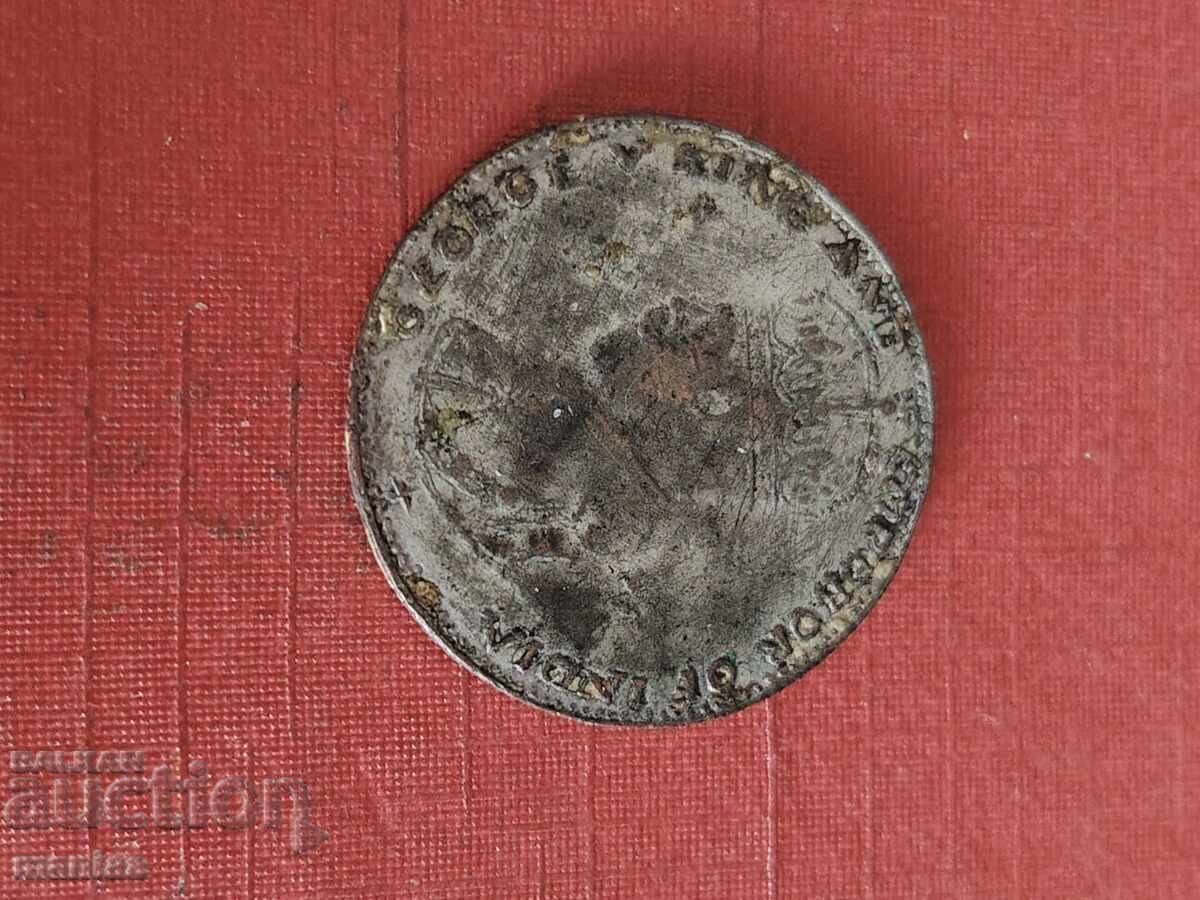 Auction  20 Straits Settlements 1910 silver