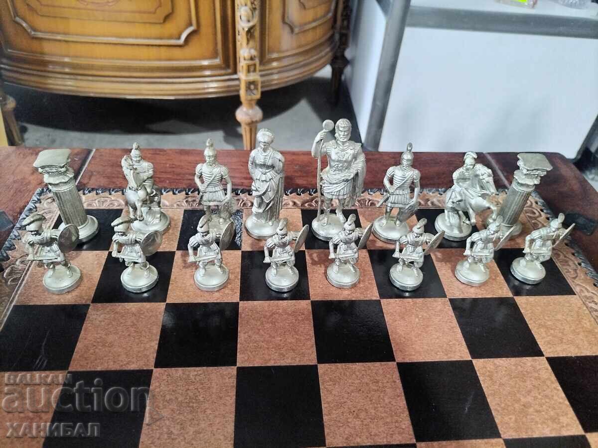 VERY BEAUTIFUL CHESS SET WITH METAL PIECES with price € 300.00 | 586.75 BGN