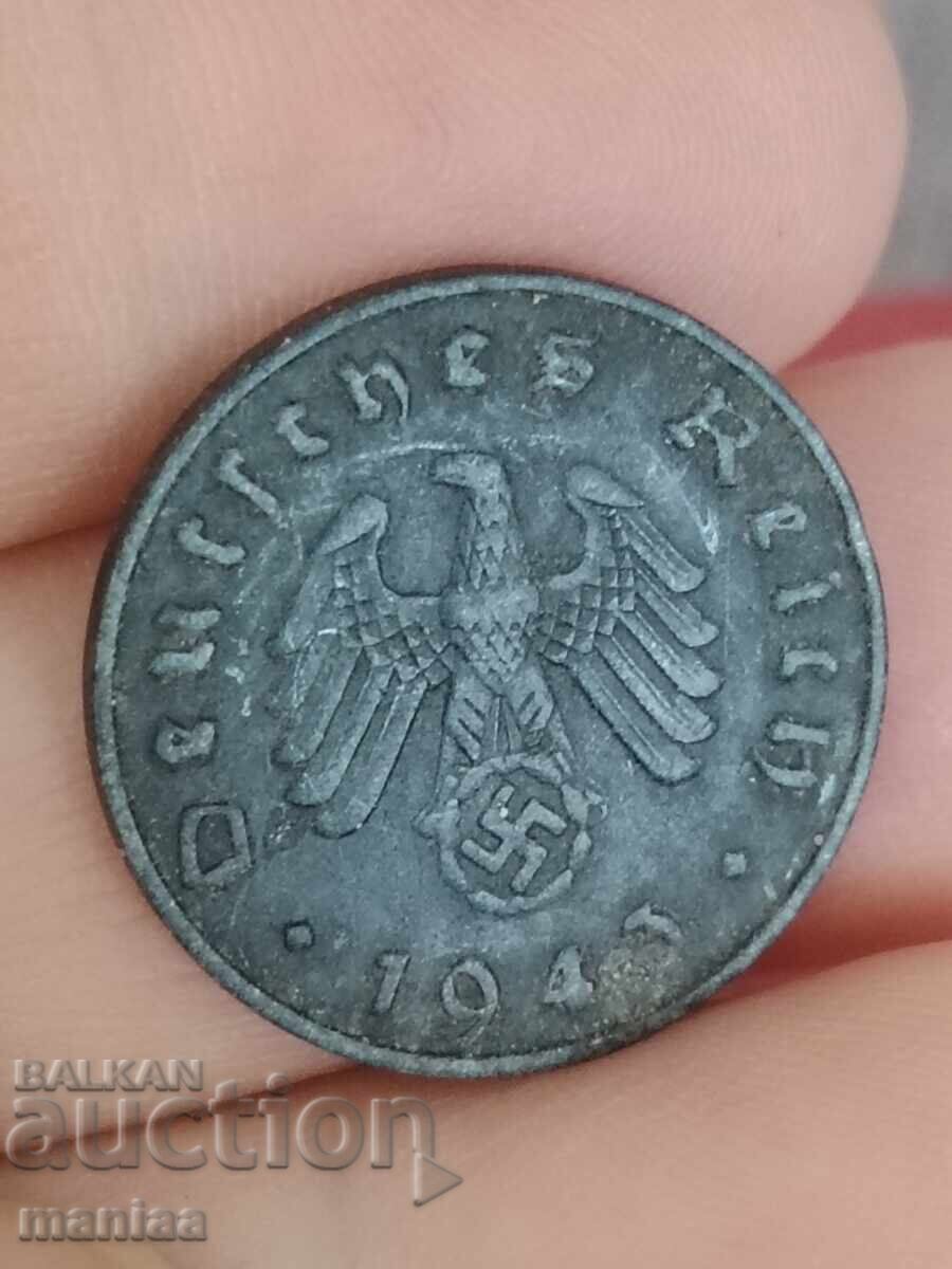 Auction  10 Pfennig 1943 A Third Reich