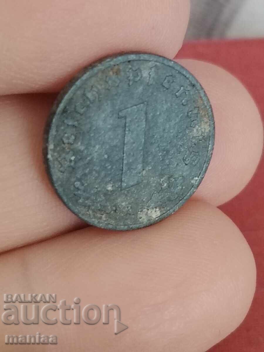 1 pfennig 1942 Al Treilea Reich cu preț € 2.00 | 3.91 BGN