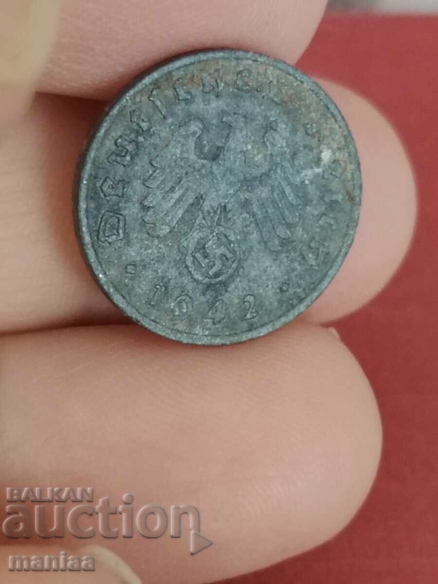 Livrarea 1 pfennig 1942 Al Treilea Reich