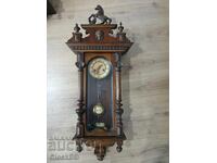 Античен немски стенен часовник – около 1880–1900 г. Мех