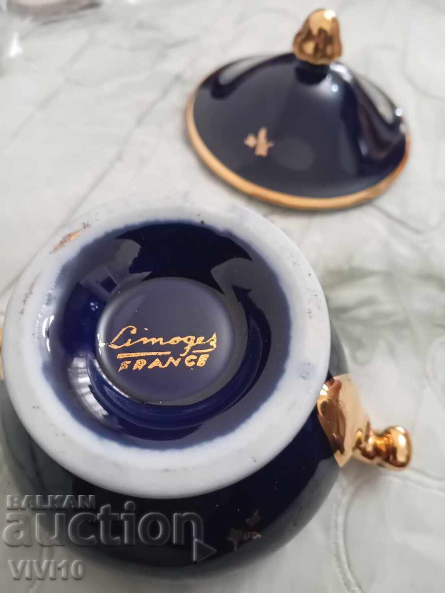 Δημοπρασία Αντίκα ζαχαριέρα Limoges, πορσελάνη