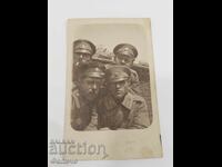 Σπάνια φωτογραφική κάρτα αξιωματικοί - Φρουριακό Πυροβολικό