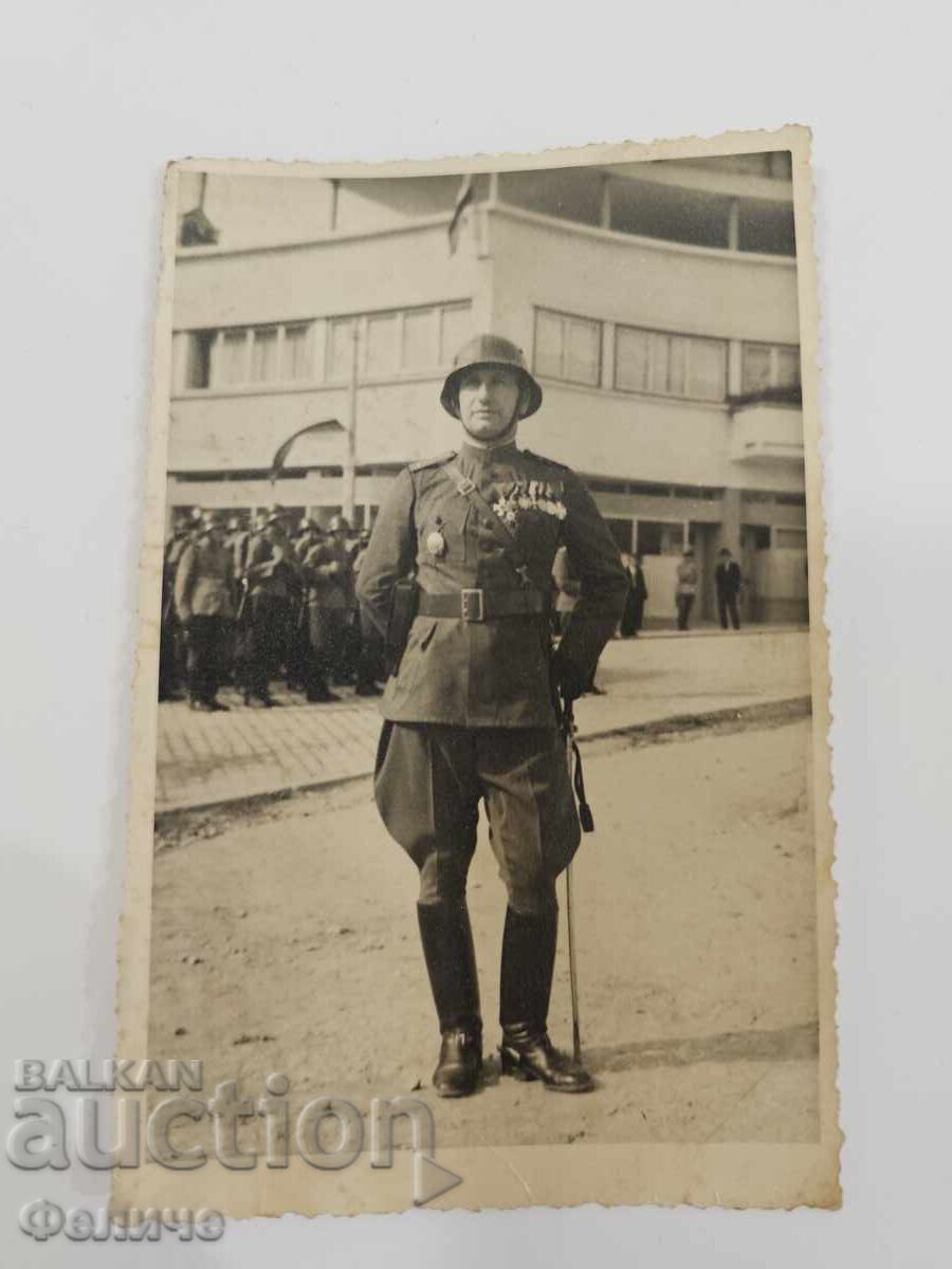 Licitație Carte poștală regală bulgărească - ofițer de infanterie - 1940