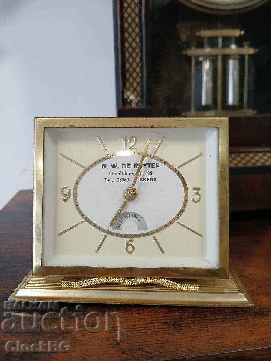 Vintage travel clock