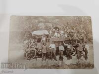 Българска царска военна фото картичка