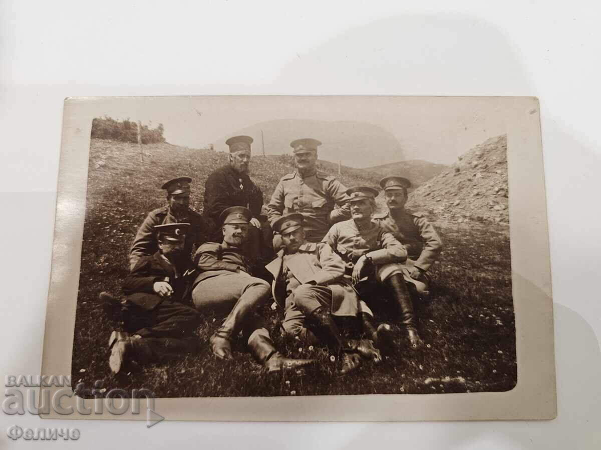 Military photo postcard with a chaplain, priest with a medal - 1917 with price € 20.00 | 39.12 BGN